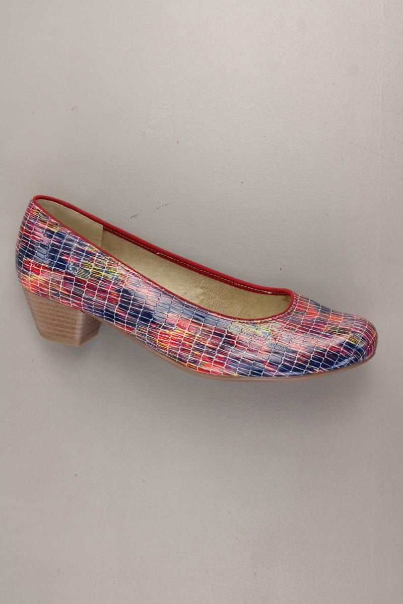 Jenny Pumps Gr. 40 neuwertig mehrfarbig aus Kunstleder