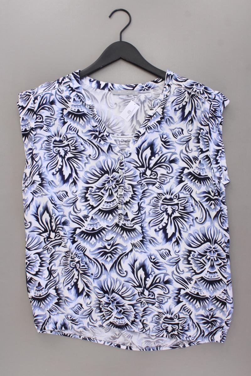 Betty & Co. Kurzarmbluse Gr. 40 blau