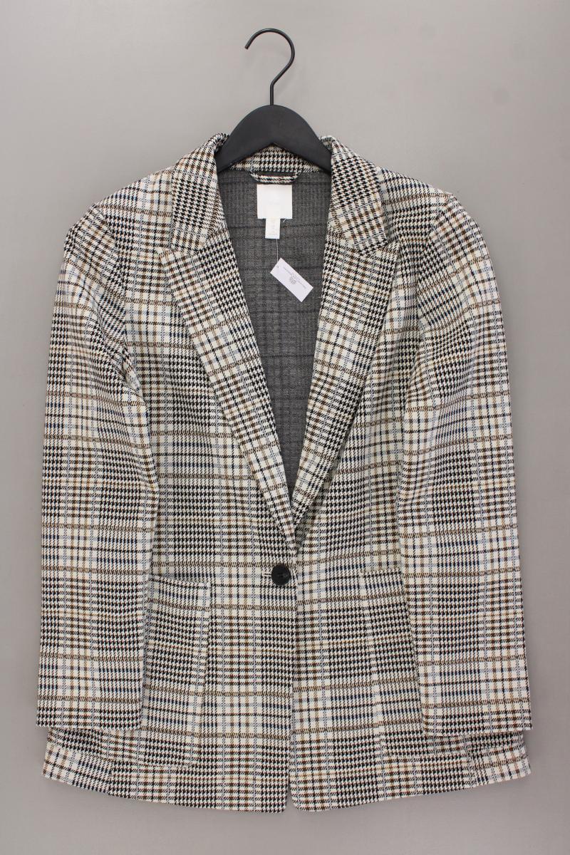 H&M Longblazer Gr. 38 creme aus Polyester